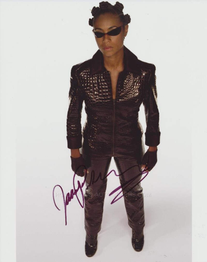 Jada Pinkett Smith The Matrix Genuine Signed Autograph Ebay