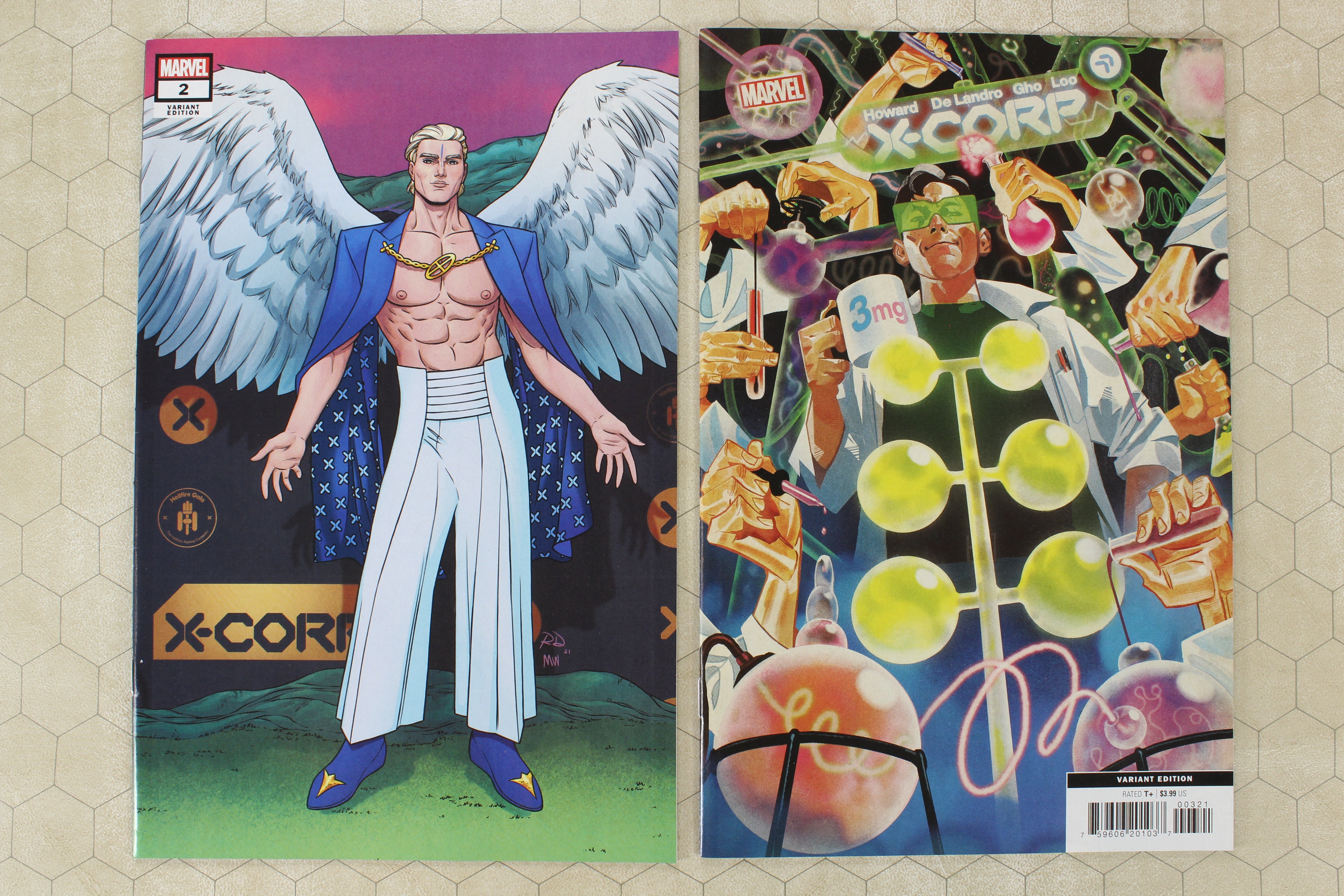 X-CORP #1 - 5 (2021) NM variant cover set COMPLETE (Marvel Comics