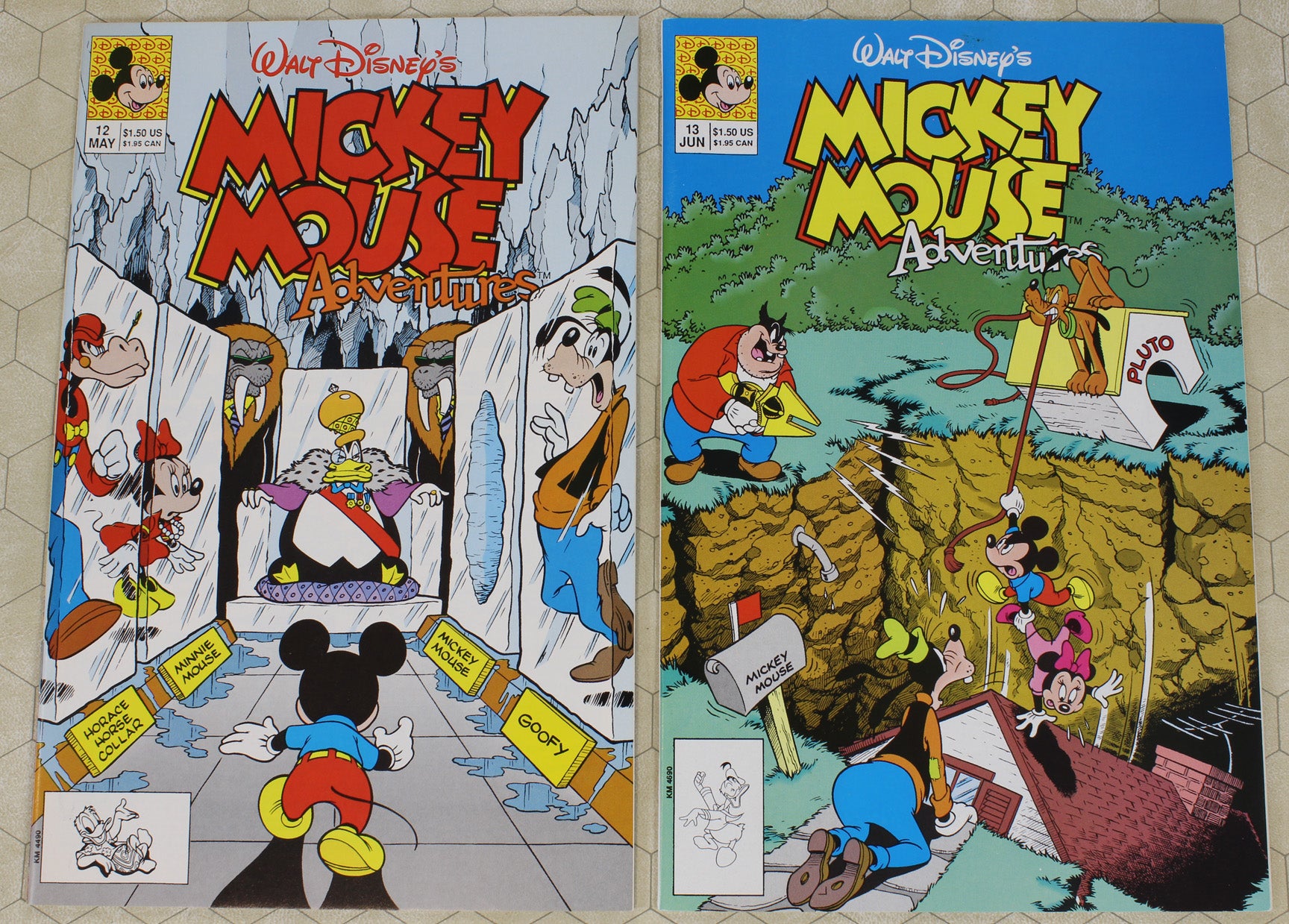 MICKEY MOUSE ADVENTURES Vol.1 set #1 - 13 (1990) NM (Disney Comics