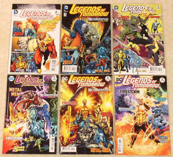 LEGENDS OF TOMORROW #1 - 6 (2016) COMPLETE SET (DC Comics lot)! | eBay
