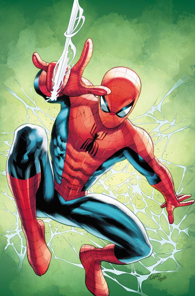 Amazing Spider-Man #1 Greg Land Full Art Ratio Variant 1:100 Vol 7