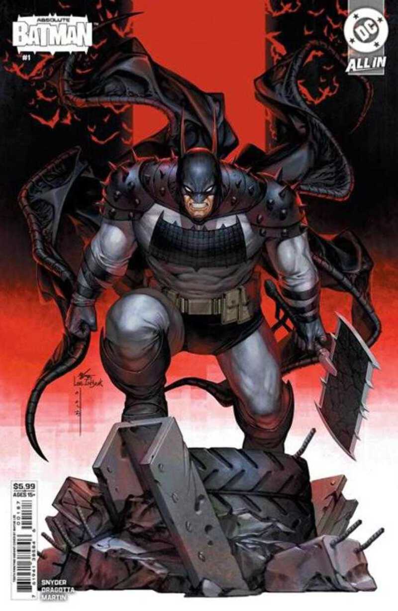 Absolute Batman #1 Tenth Printing Cover B In Hyuk Lee Card Stock