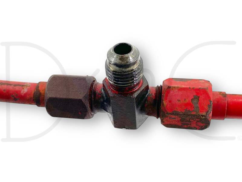 1976 International IH 1086 Tractor Hydraulic Brake Line Tube Set