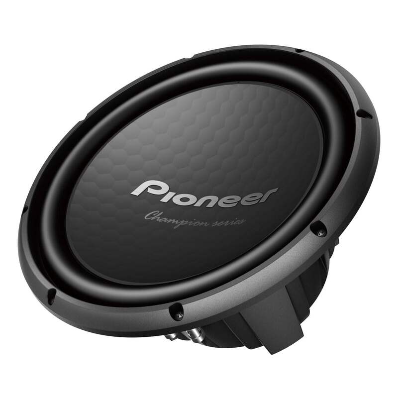 Pioneer TS-W32S4 12 Inch Champion Series Single Voice Coil Subwoofer 400w RMS