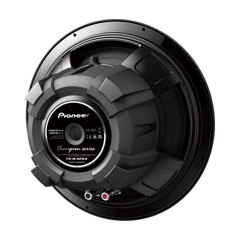 Pioneer TS-W32S4 12 Inch Champion Series Single Voice Coil Subwoofer 400w RMS