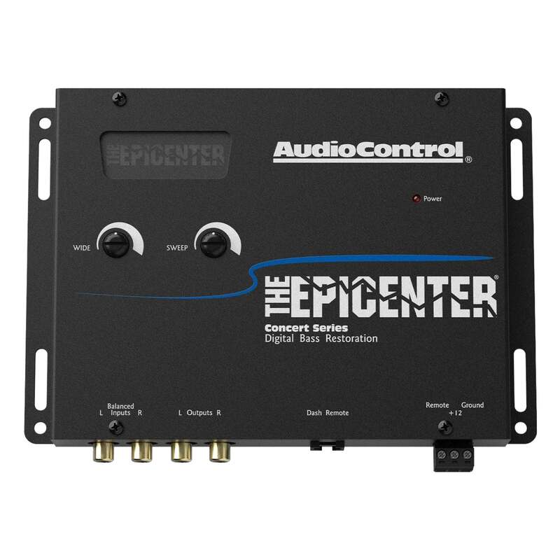AudioControl The Epicenter Digital Bass Restoration Processor with ACR-1 Remote