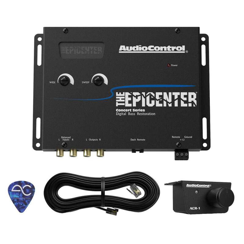 AudioControl The Epicenter Digital Bass Restoration Processor with ACR-1 Remote