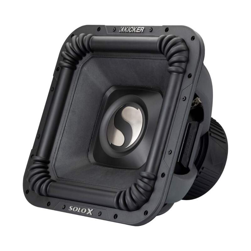 Kicker 49L7X182 Solo X L7X 18 Inch 2 Ohm Dual Voice Coil Subwoofer 1000w RMS
