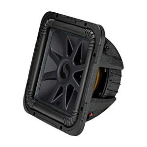 Kicker 44L7S122 Solo Baric L7S 12″ Dual Voice Coil 2 Ohm Subwoofer 750w RMS