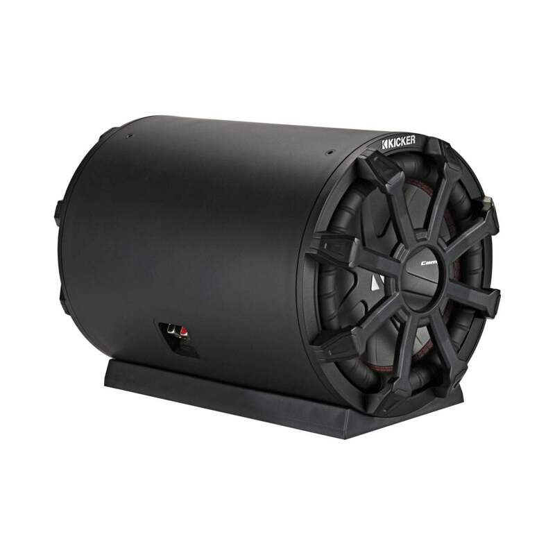Kicker 46CWTB82 TB 8″ 2 Ohm Loaded Weatherproof Subwoofer Tube Enclosure 300w