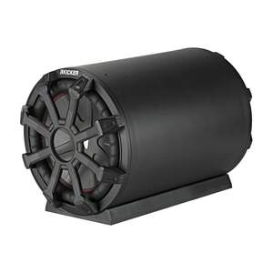 Kicker 46CWTB102 TB 10″ 2 Ohm Loaded Weatherproof Subwoofer Tube Enclosure 400w