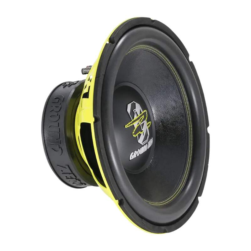 Ground Zero Radioactive GZRW 15XSPL 15″ Dual Voice Coil 2 Ohm Subwoofer 1200w