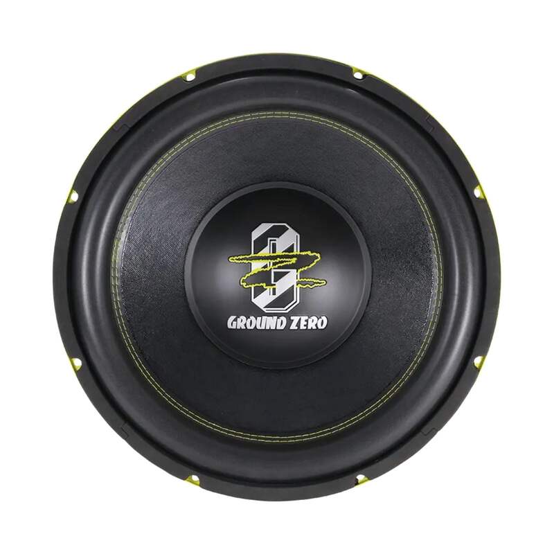 Ground Zero Radioactive GZRW 15XSPL 15″ Dual Voice Coil 2 Ohm Subwoofer 1200w