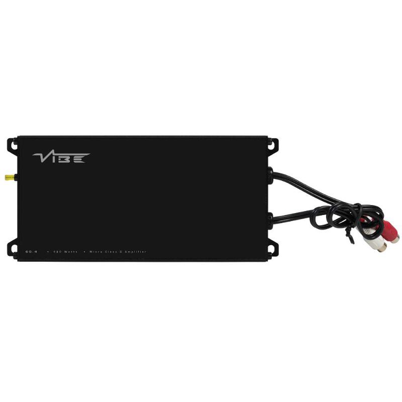Vibe Powerbox 65.4M Amp Compact Micro Class D 4 Channel Car Stereo Amplifier