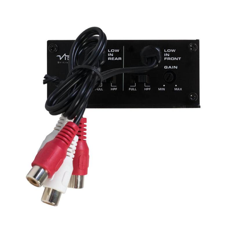 Vibe Powerbox 65.4M Amp Compact Micro Class D 4 Channel Car Stereo Amplifier