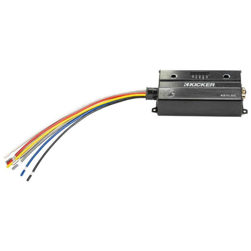 Kicker 47KEYLOC Smart 2 Channel Line Output Converter with Automotive DSP Tuning