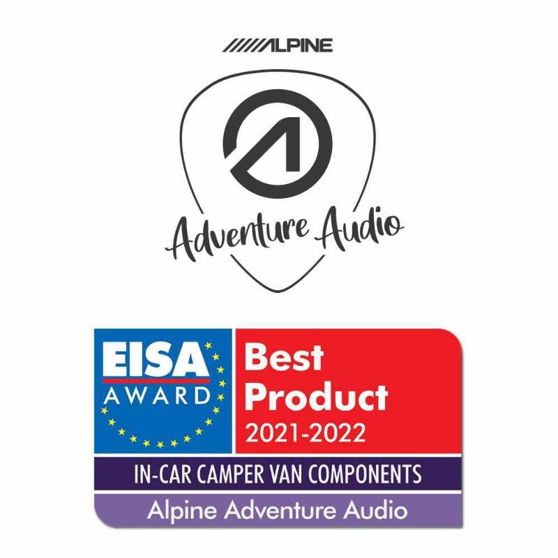 Alpine SPC-108T6-2 8” Component Speakers Tweeters for Volkswagen Transporter T6