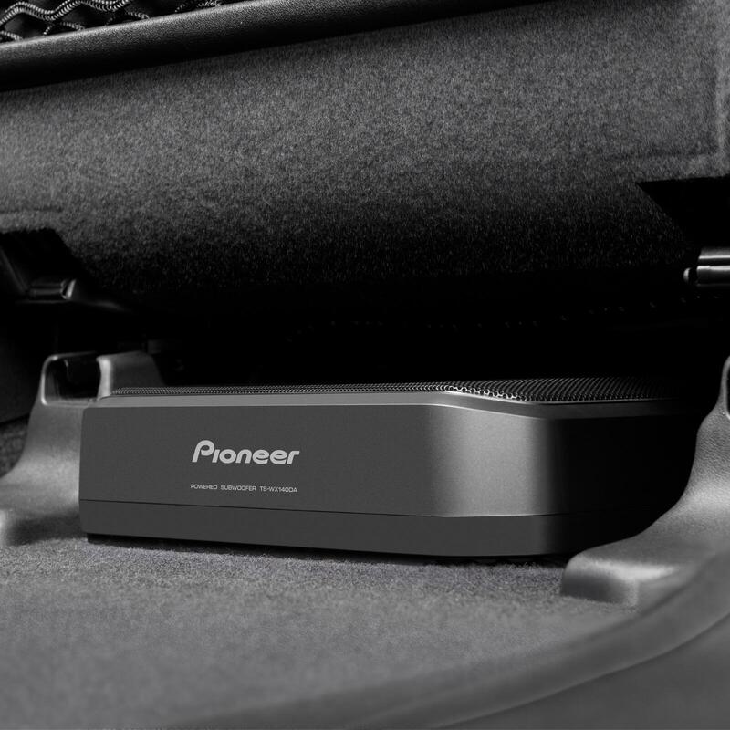 Pioneer TS-WX140DA Under Seat Subwoofer Amplifier Space Saving Car Bass Box Sub
