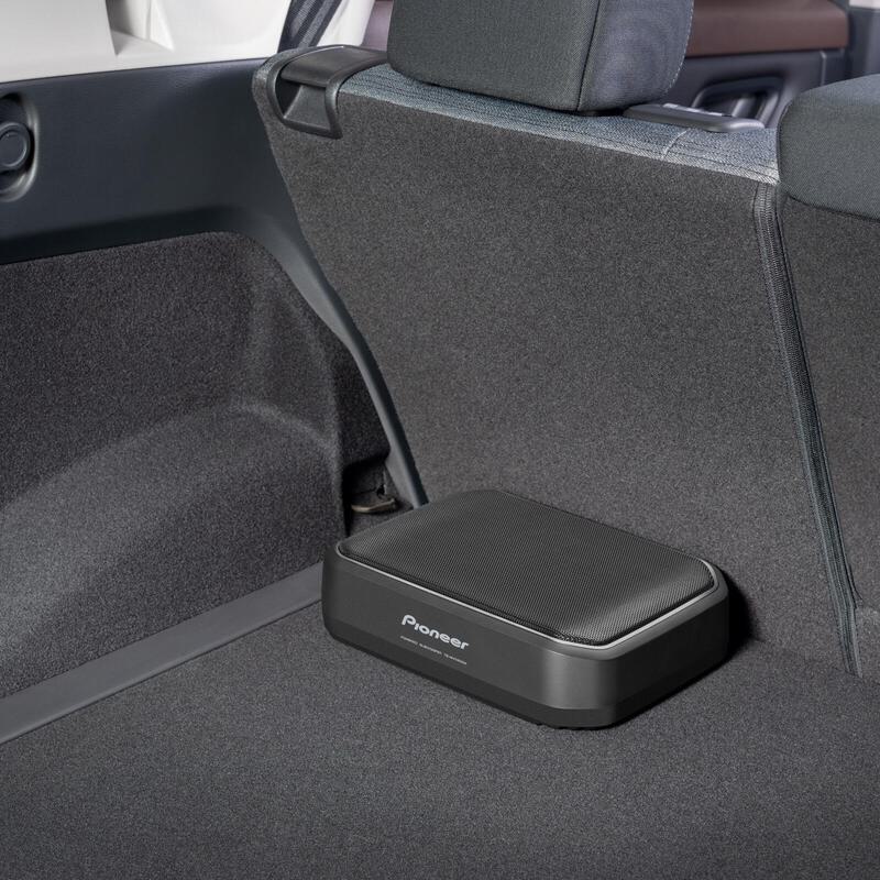 Pioneer TS-WX140DA Under Seat Subwoofer Amplifier Space Saving Car Bass Box Sub