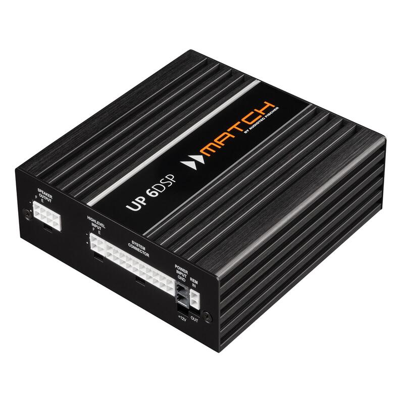 Match UP 6DSP Universal Amp Upgrade 6 Channel Amplifier & 64 Bit 7