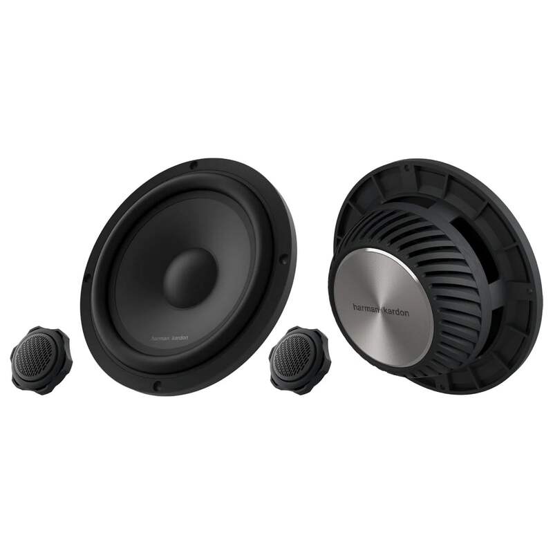 Harman Kardon Flow 601CSF 6.5 Inch 2 Way Active Component Speaker Set 120w RMS