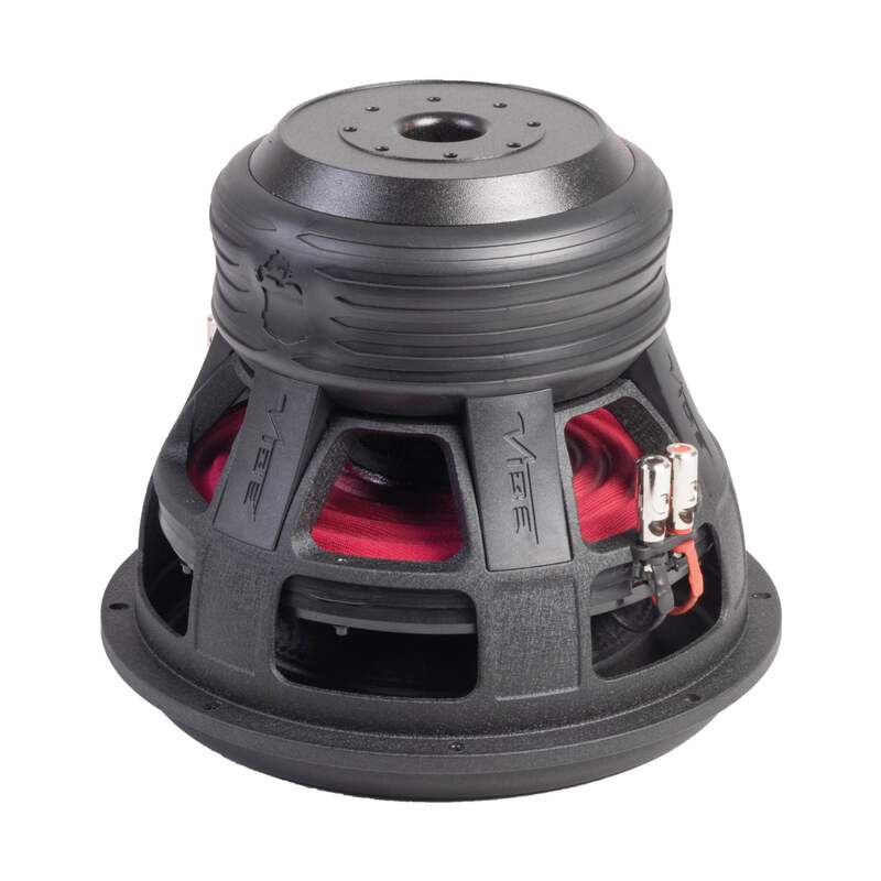 Vibe Subwoofer 12 Inch Black Death SPL Deep Bass Sub 1Ohm 3000w RMS BD12D1SPL-V4