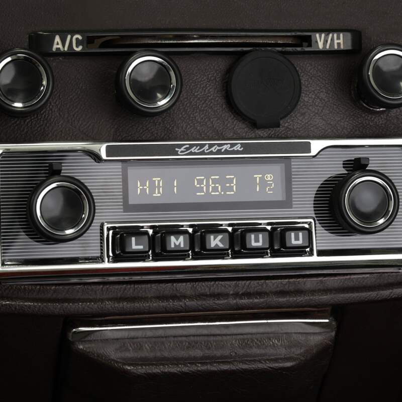 RetroSound Europa Motor 1 Bluetooth Radio FM AM 1960's-70's Classic Car Stereo