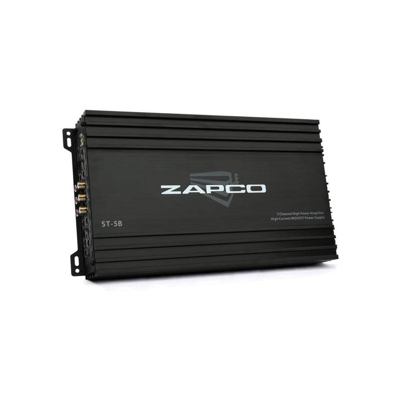 Zapco ST-5B Amp 5 Channel Class AB Full Range Amplifier 4x70w + 1x250 RMS