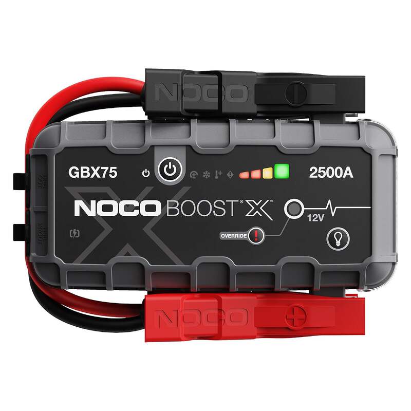 NOCO Boost X GBX75 2500A UltraSafe Jump Starter Power Pack 12V Battery Booster