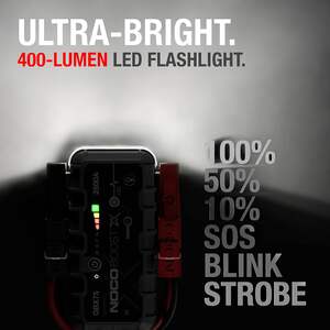 NOCO Boost X GBX75 2500A UltraSafe Jump Starter Power Pack 12V Battery Booster