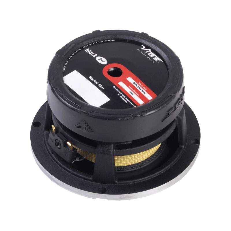 Vibe Black Air BA3M-V4 3 Inch Midrange Car Speakers 60w RMS Pair