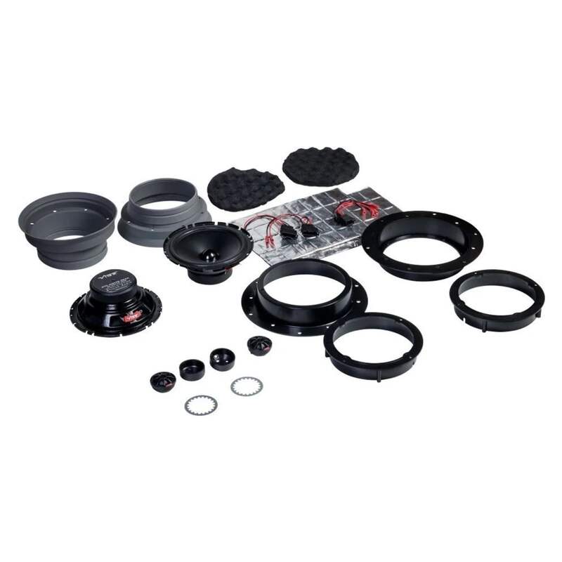 Vibe Optisound OPTIVWKT-V8 6.5 Inch VW Volkswagen Speaker Upgrade Kit 90w RMS