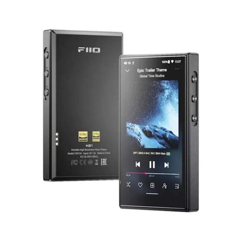 FiiO M21 DAP Portable Hi-Res Digital Audio Music Player Bluetooth Black