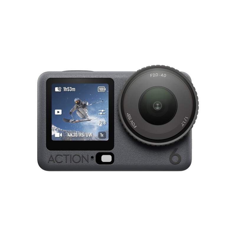 DJI Osmo Action 6 Standard Combo 4K 120fps Variable Aperture Action Camera