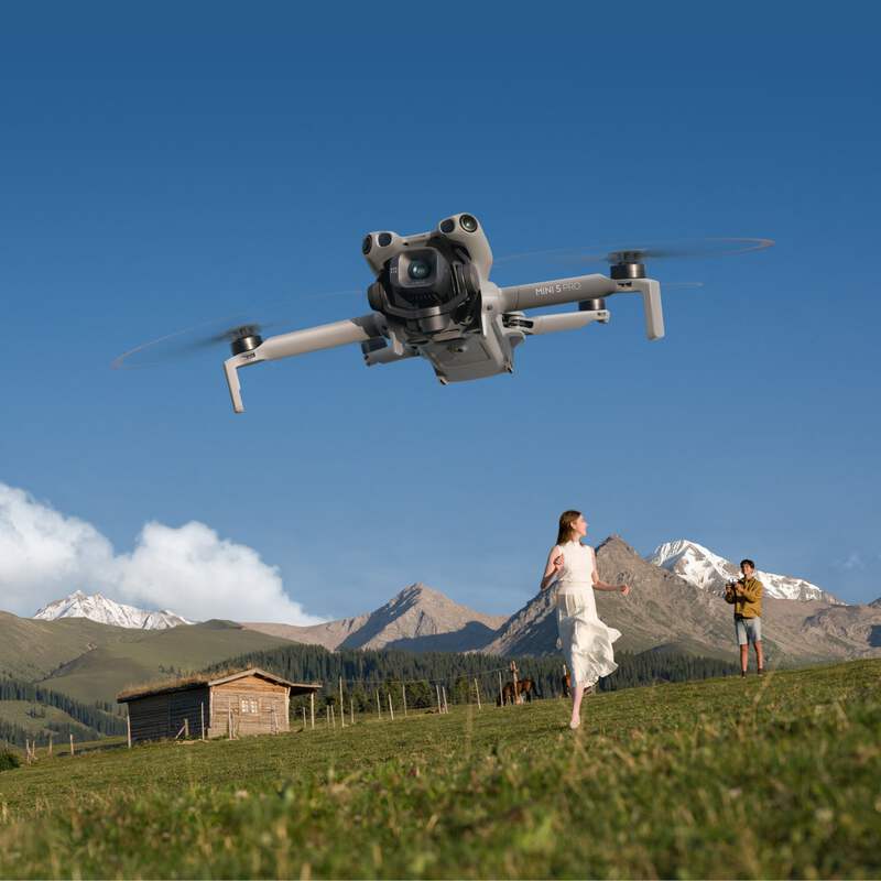 DJI Mini 5 Pro Fly More Combo 4K 120fps Drone Camera with RC2 Remote Control