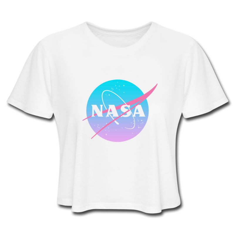 Pastel Official Nasa Logo Crop Top Women S Cropped T Shirt Ebay Look at links below to get more options for getting and using clip art. ebay