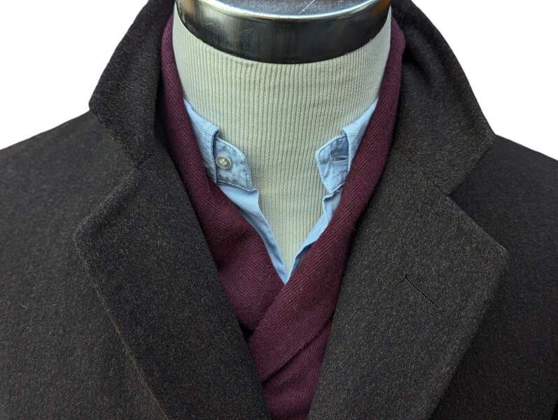 ジャケット・アウター vintage wool double chester coat brown L Harris Tweed Double Chester Coat Brown Men's Made In England