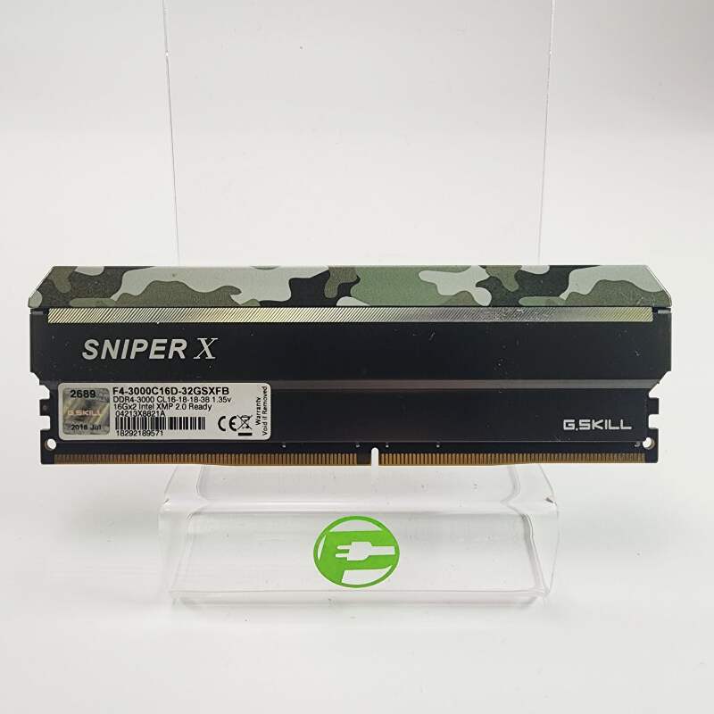 G.Skill Sniper X 16GB (1x16GB) RAM DDR4 3000MHz F4-3000C16D 