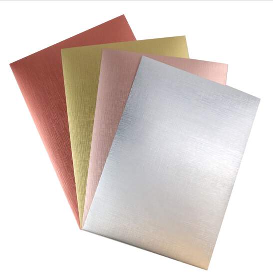 Dovecraft A4 Metallic Textured Card - 8pk Dovecraft A4 Metallic Textured Card - 8pk