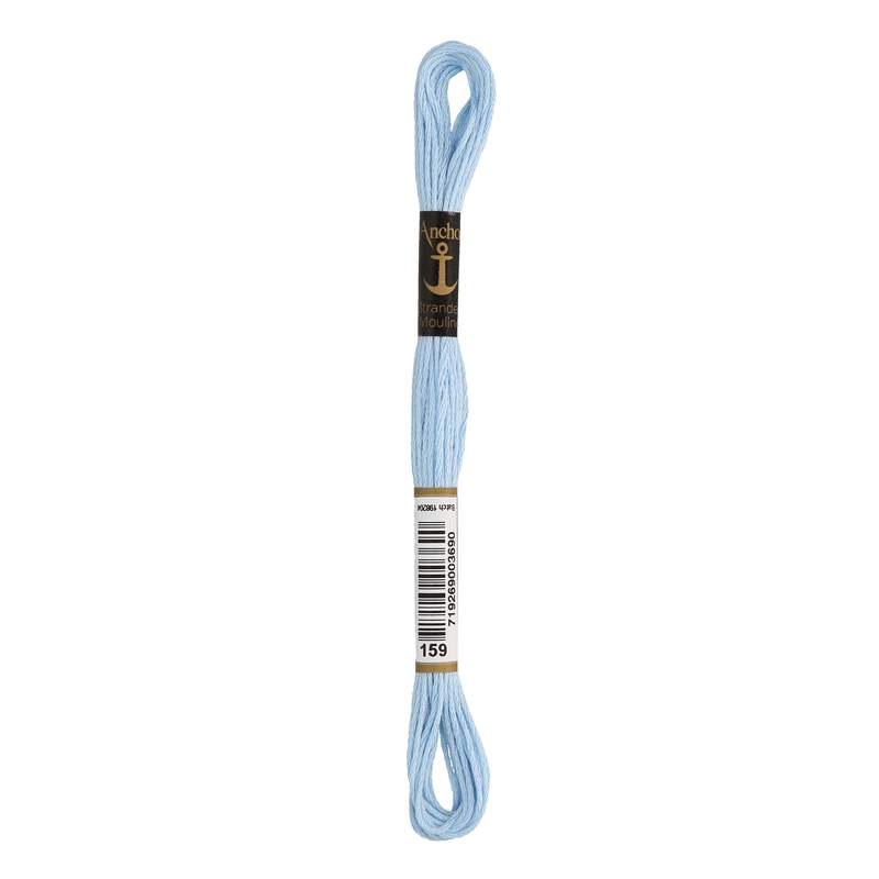 159: Anchor Stranded Mouline Cotton Skein - 8m