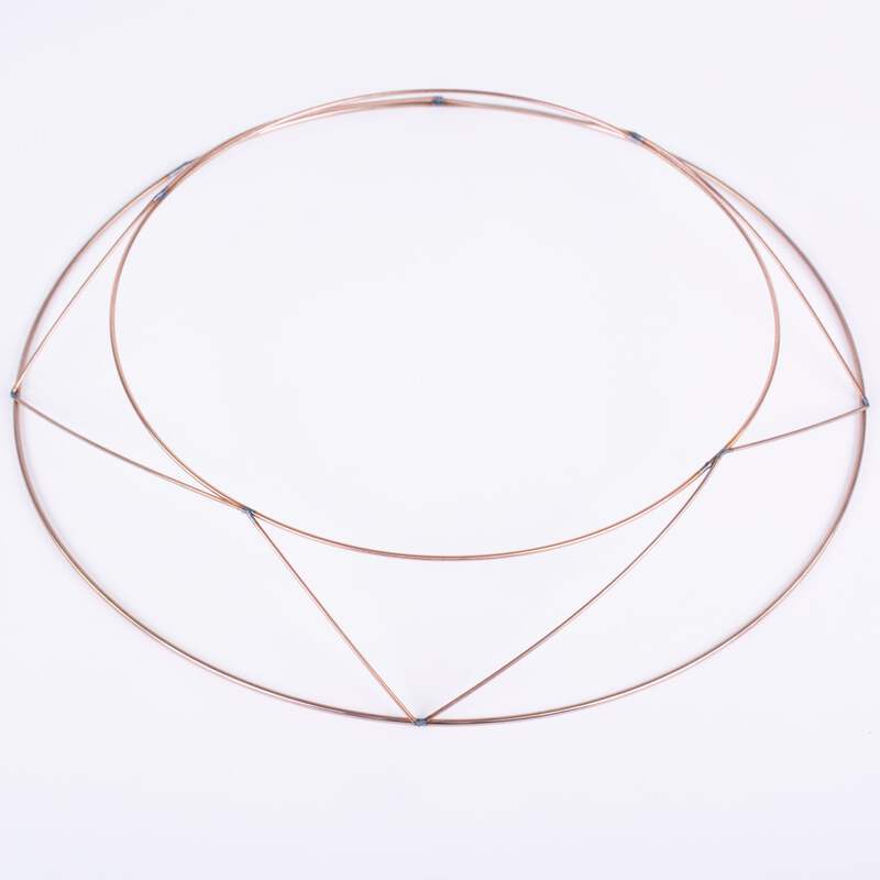 3d Raised Wire Wreath Frame 3d Raised Wire Wreath Frame