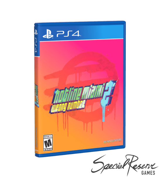 Hotline Miami 2 Wrong Number PS4 New Special Reserve Playstation