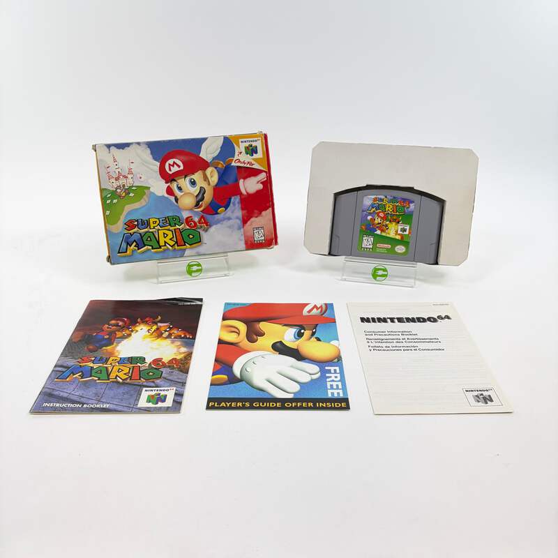 Super Mario 64 (Nintendo 64, 1996) | eBay