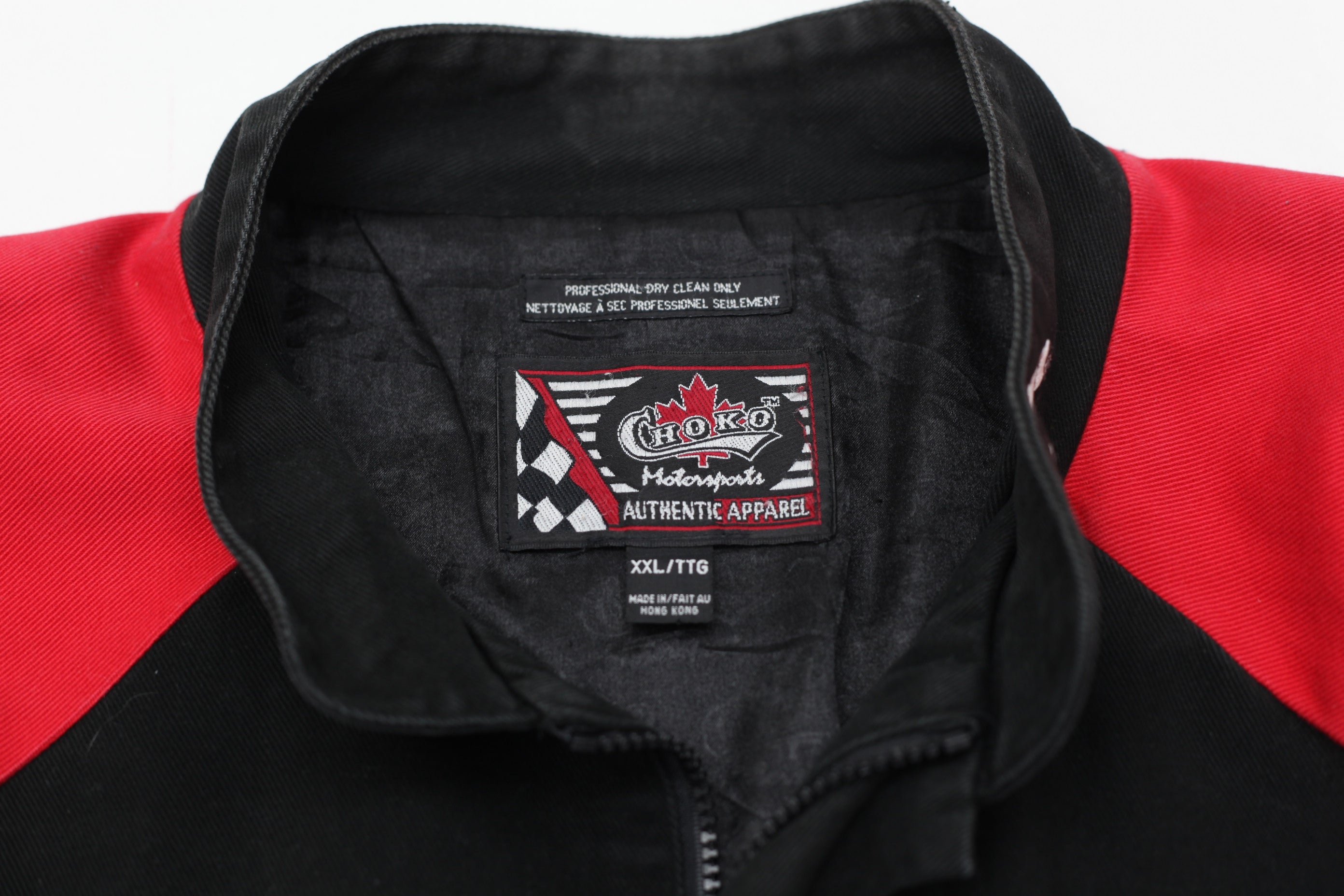 チョコモータースポーツ スナップオン コットンレーシングジャケット XXXL チョコモータースポーツ スナップオン レーシングジャケット XXXL