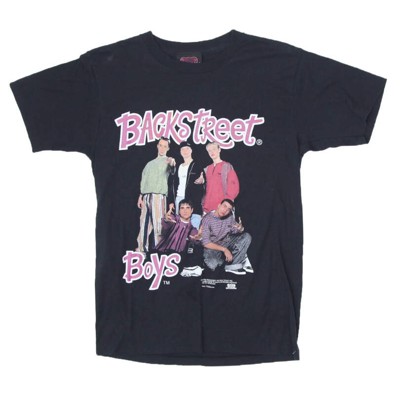 1996 Vintage Backstreet Boys Get Down T-Shirt S.Stitch