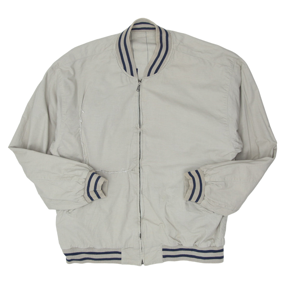 Vintage New York Yankees Full Zip Reversible Bomber Jacket