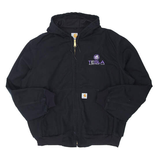 素敵な BLK J131 Carhartt Vintage Black In Made Jacket Hooded Canvas ジャケット・アウター