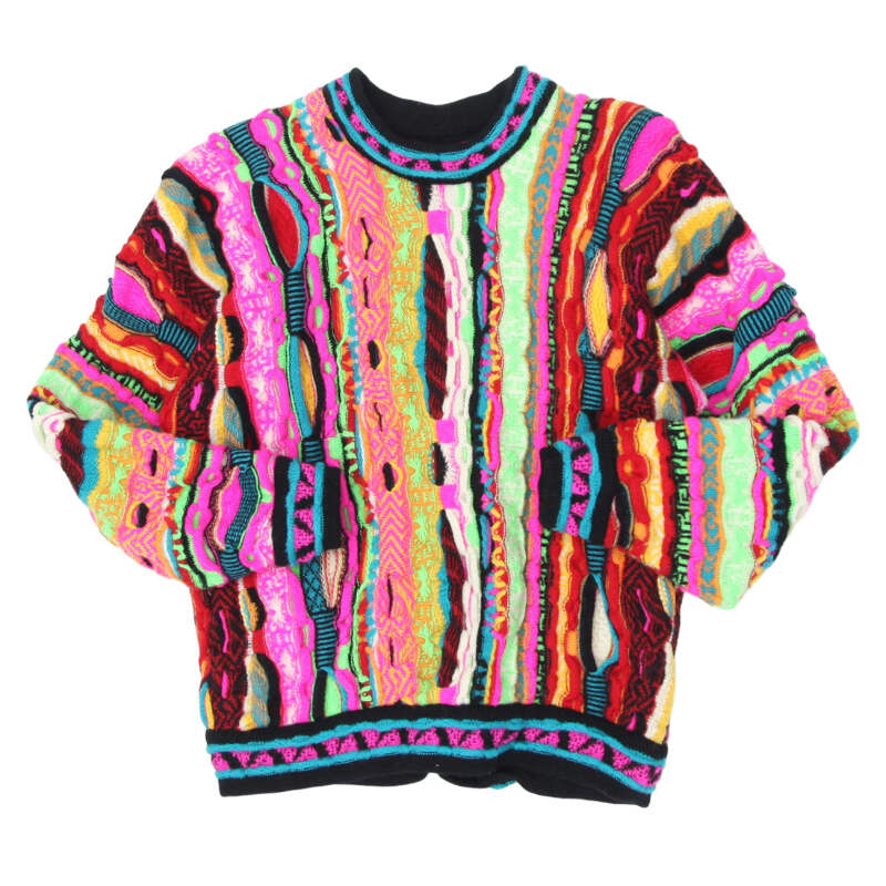 お得セット 3D Coogi Vintage Knit eBay | Sweater Wool New Pure トップス