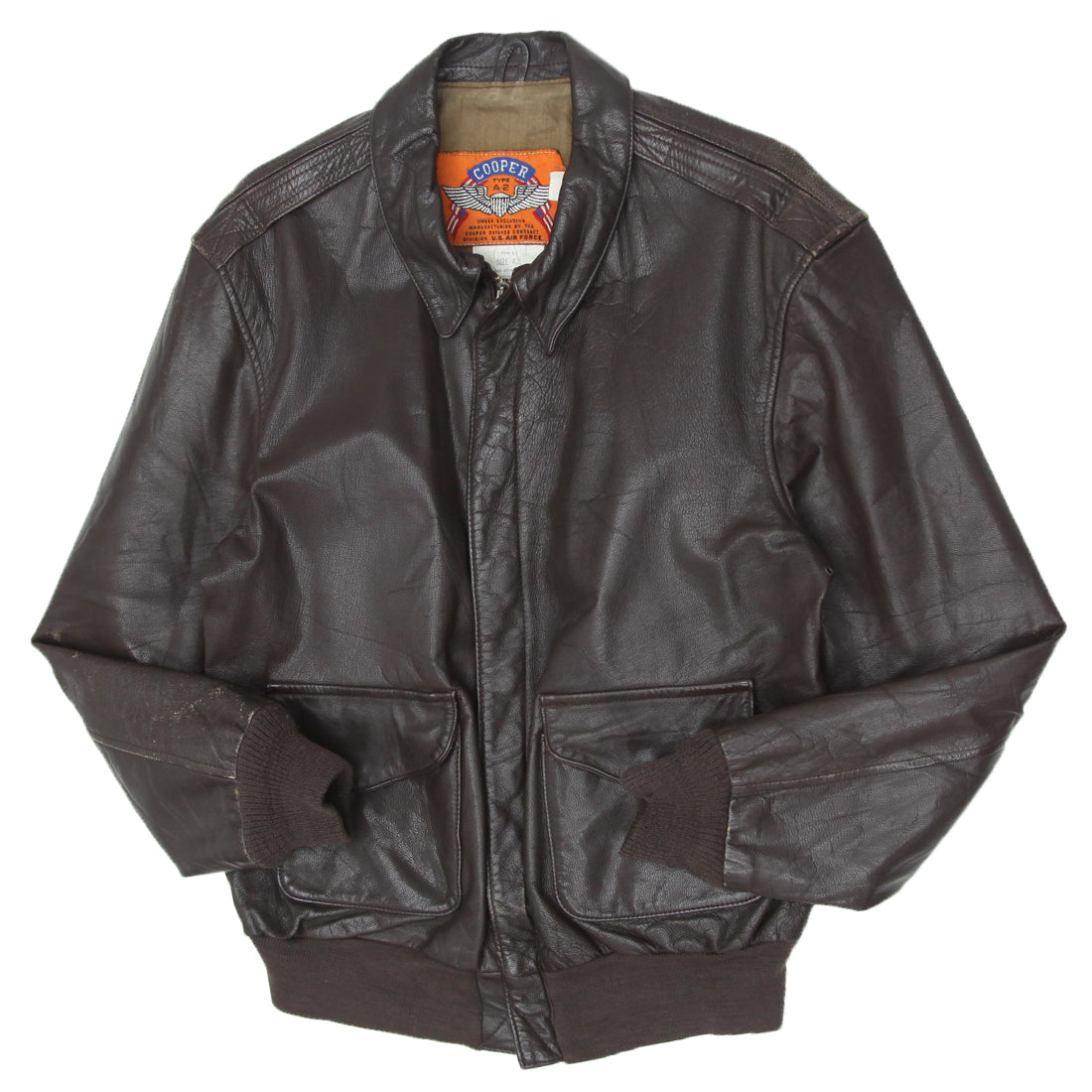 80s〜　COOPER type A-2 flight jacket サイズXL Antique A-2 Flight Jacket