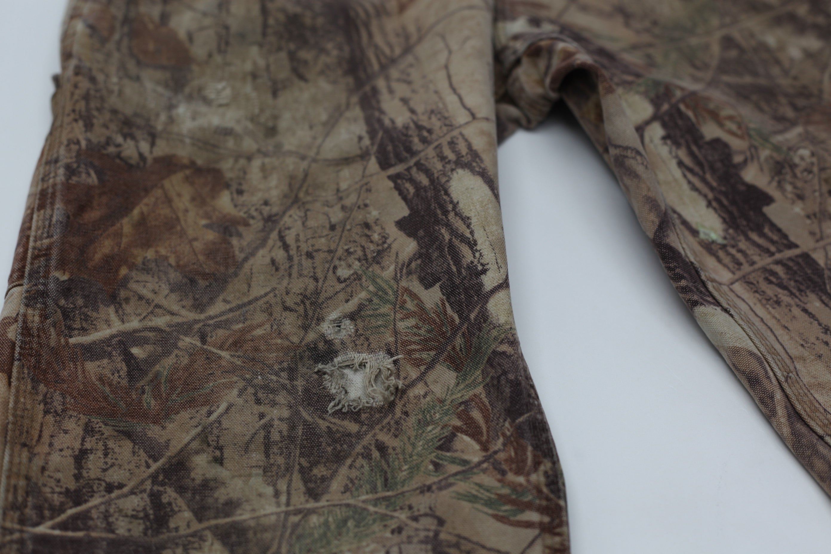 Mens Carhartt Realtree Forest Camo Carpenter Pants